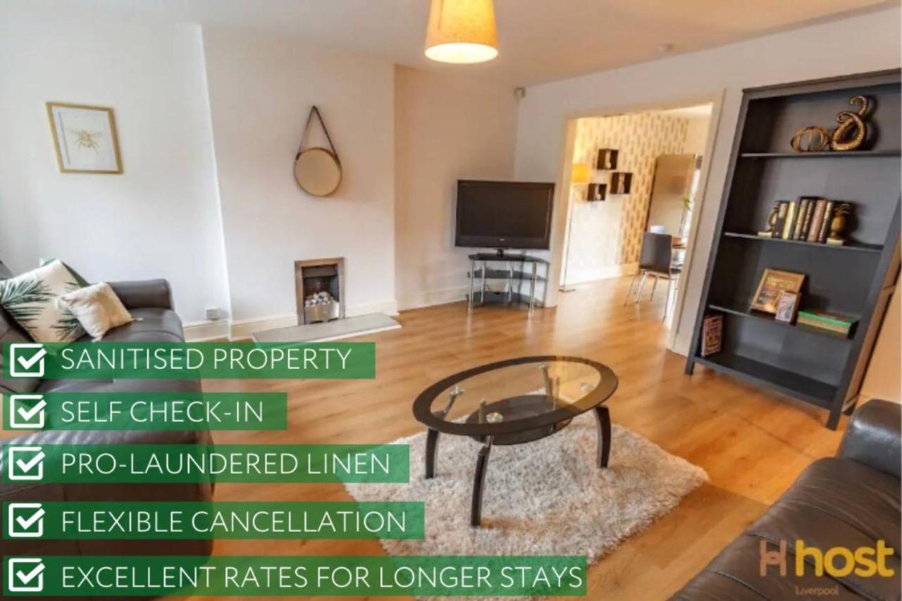 Host Liverpool - Rooms In A Spacious Coliving And Coworking Home With Garden, And Parking Close To Centre 외부 사진